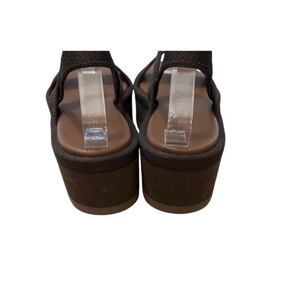 Rothy's The Lightweight Wedge Sandal Cardamom Size 6.5 New - Picture 4 of 7